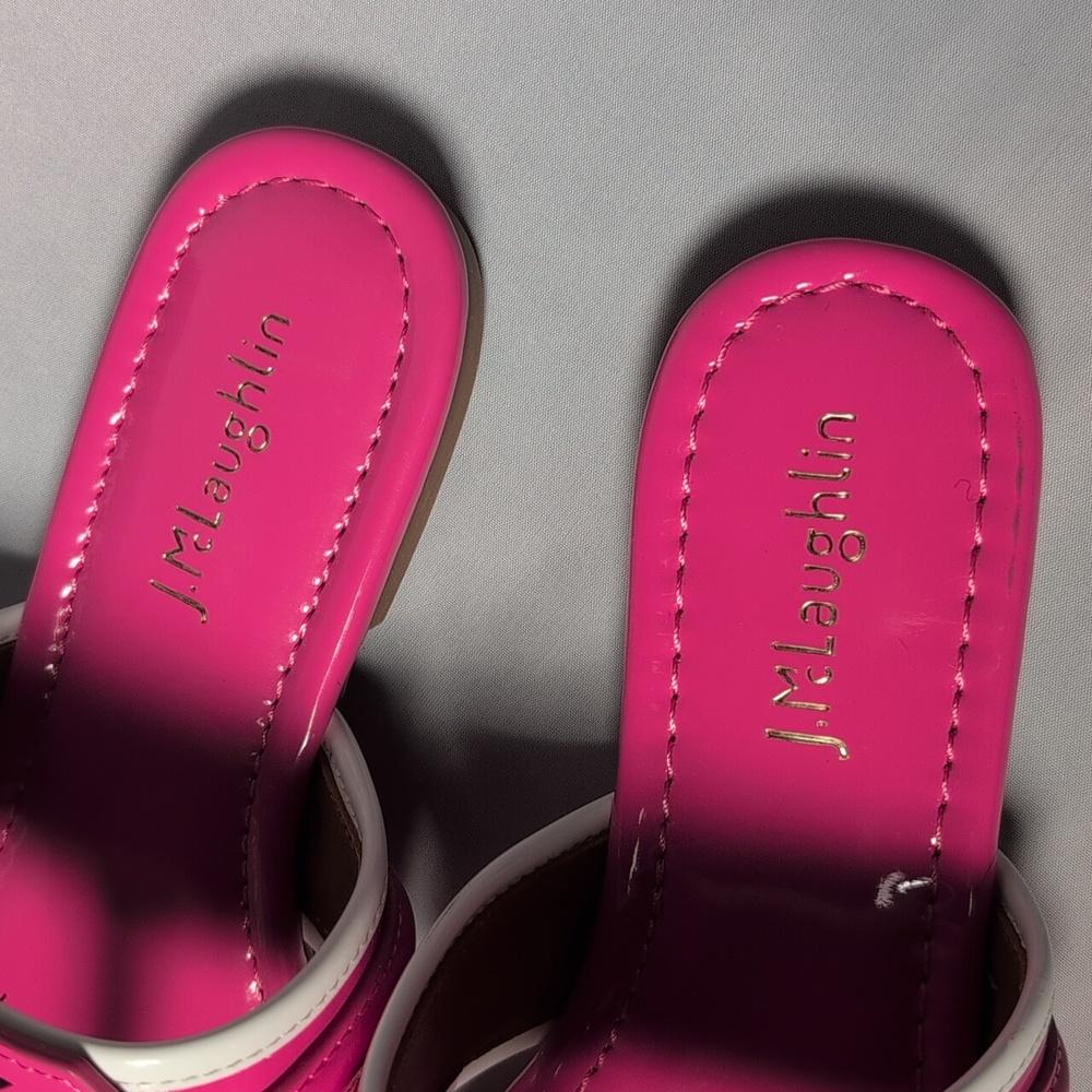 J. McLaughlin Nixi Flat Pink Sandals - Picture 6 of 11